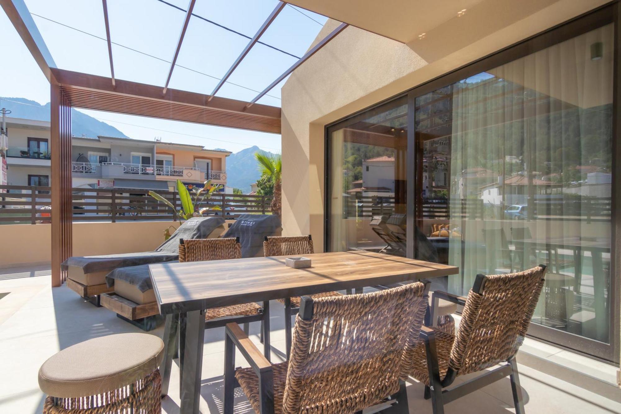 Ntinas Seaside Suites Скала Потамияс Екстериор снимка