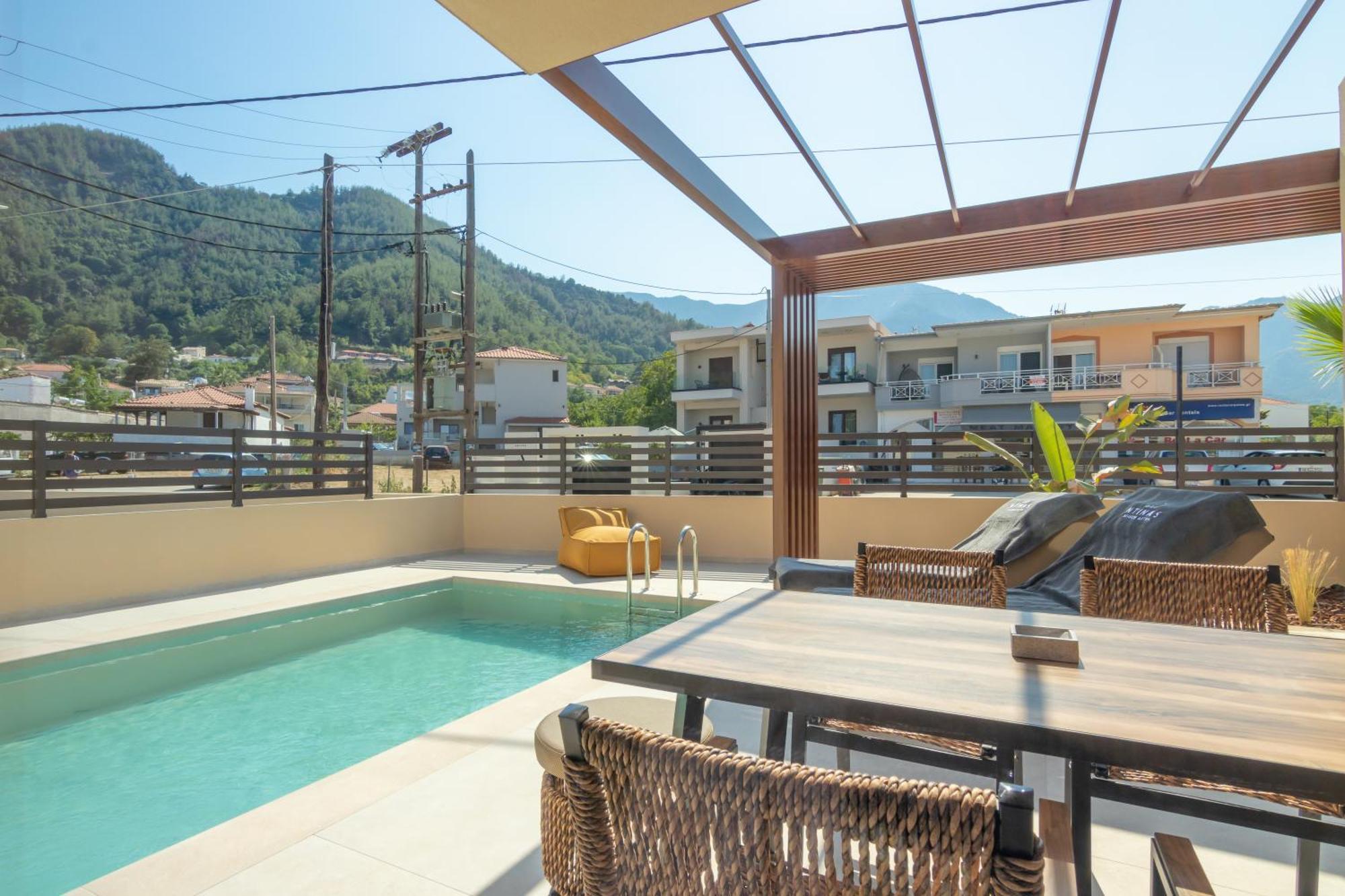 Ntinas Seaside Suites Скала Потамияс Екстериор снимка