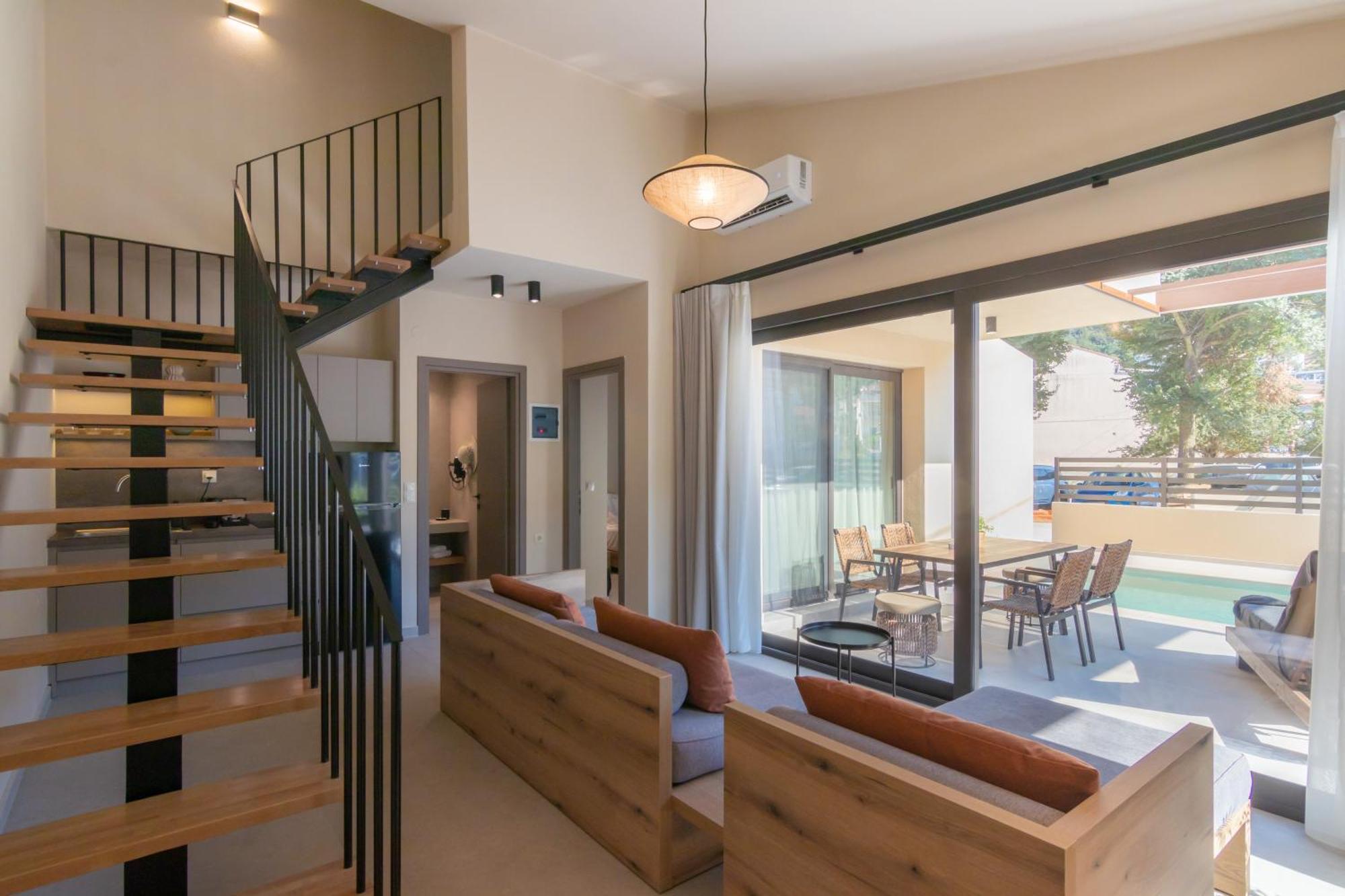 Ntinas Seaside Suites Скала Потамияс Екстериор снимка
