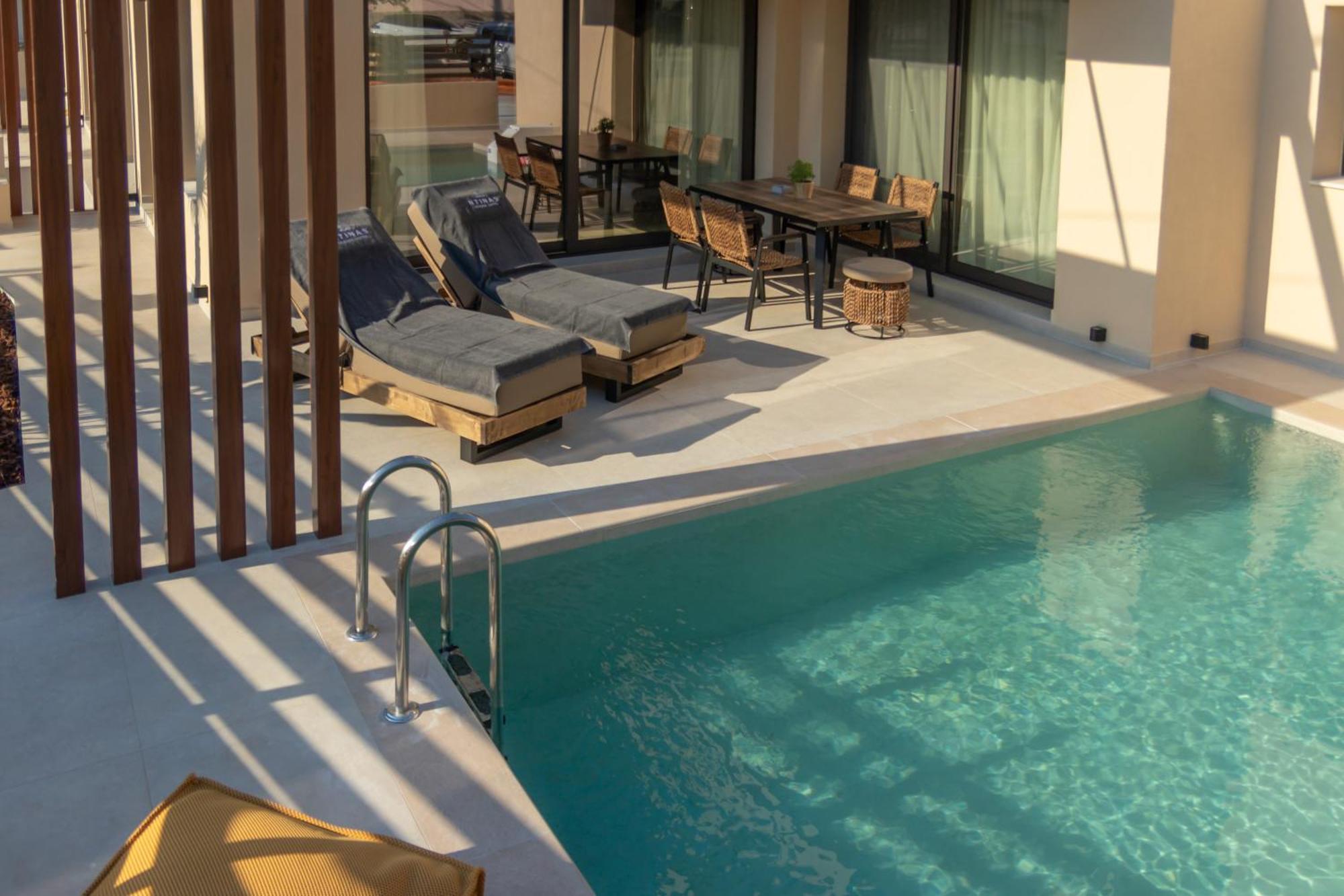 Ntinas Seaside Suites Скала Потамияс Екстериор снимка