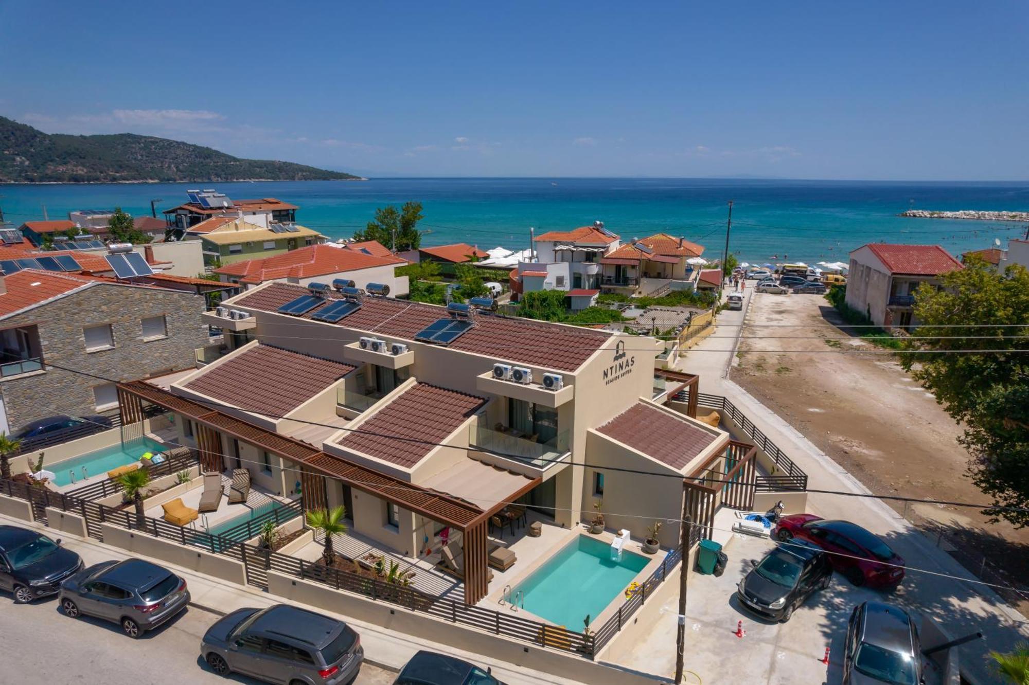 Ntinas Seaside Suites Скала Потамияс Екстериор снимка