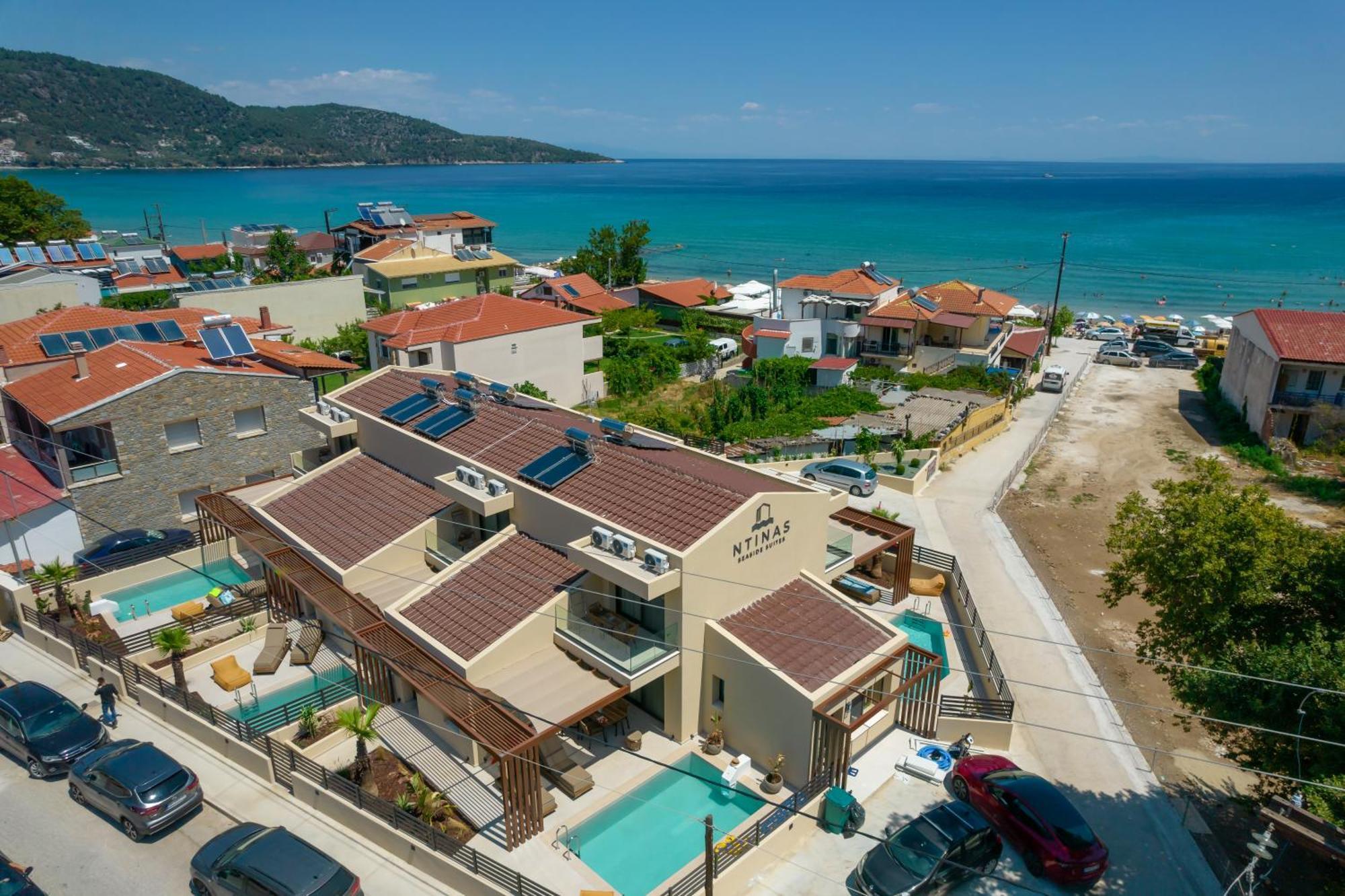 Ntinas Seaside Suites Скала Потамияс Екстериор снимка